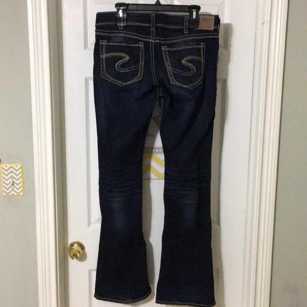 Silver jeans. "Suki" size 34x35